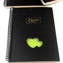 16x23 BLACK SERİSİ- SİYAH KESİMLİ KAPAK DEFTER